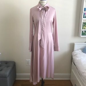 Dusty Pink Midi Dress